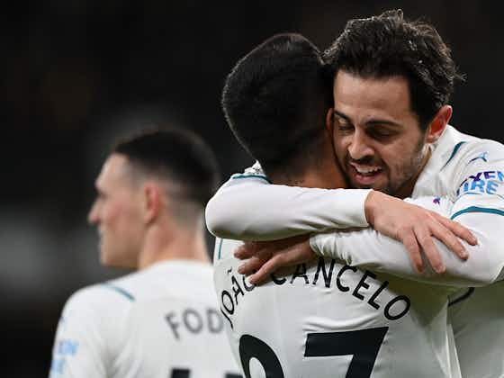 Article image:Bernardo and Cancelo nominated for PFA Player of the Month