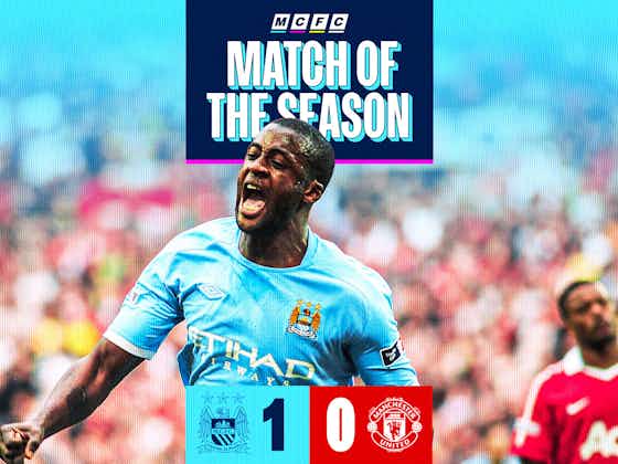 Article image:Match of the Season: City 1-0 Manchester United - April 2011