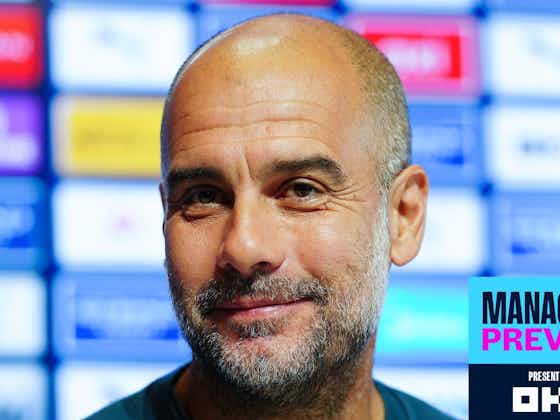 Article image:Guardiola on why he opted to refresh the City squad