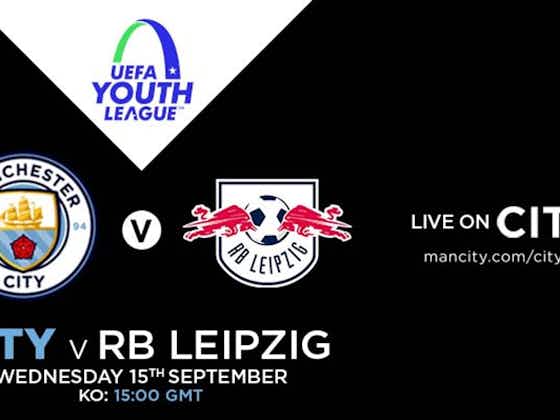 Article image:City EDS v RB Leipzig U-19s: Watch live on CITY+