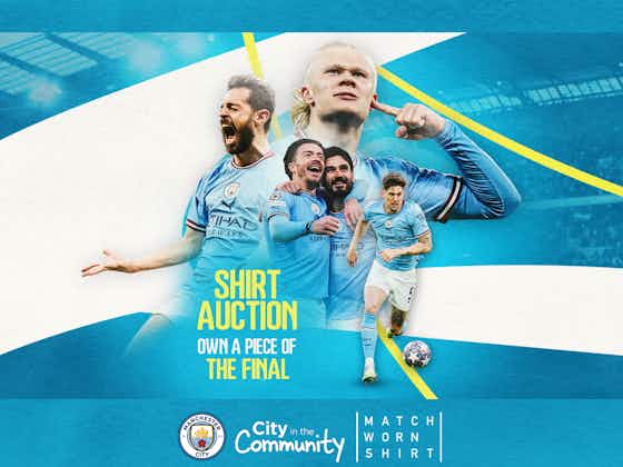 Article image:City in the Community to feature of UEFA Champions League final kits 