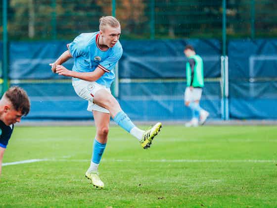 Article image:City Under-17s beaten by Stoke to end Premier League Cup hopes