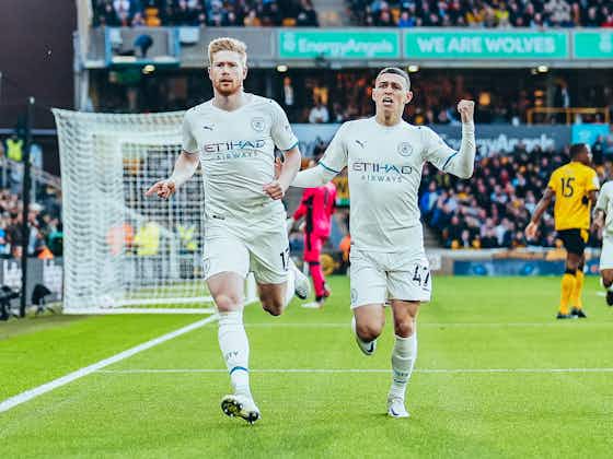 Article image:Foden: De Bruyne has a better left foot than me!