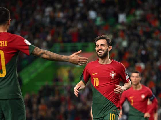 Imagem do artigo:Bernardo Silva marca em goleada de Portugal na estreia das eliminatórias da Euro 2024