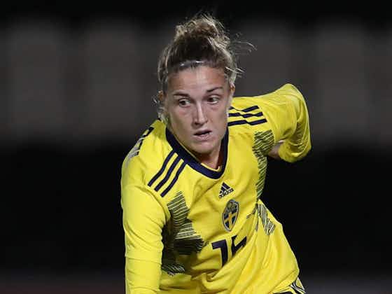 Article image:Angeldahl helps Sweden maintain 100% World Cup qualifying record