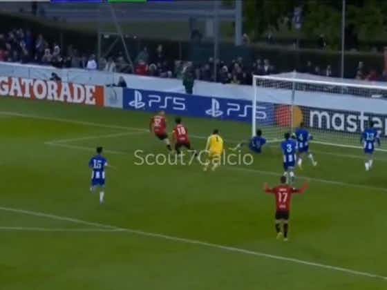 Immagine dell'articolo:Gol Simmelhack: prima rete in Youth League in Porto Milan Primavera per l’attaccante! – VIDEO