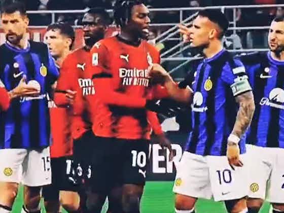 Article image:Milan Inter, RETROSCENA sulla frase di Lautaro detta ad Adli: «Tu chi ca**o sei?» – VIDEO