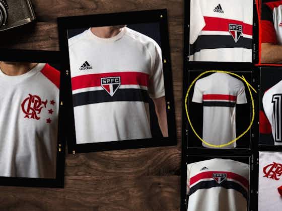 Imagem do artigo:Adidas lança camisas retrô de Flamengo e São Paulo