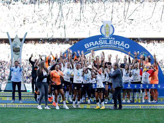 Imagem do artigo:Corinthians x Inter bate recorde de público no futebol feminino no continente