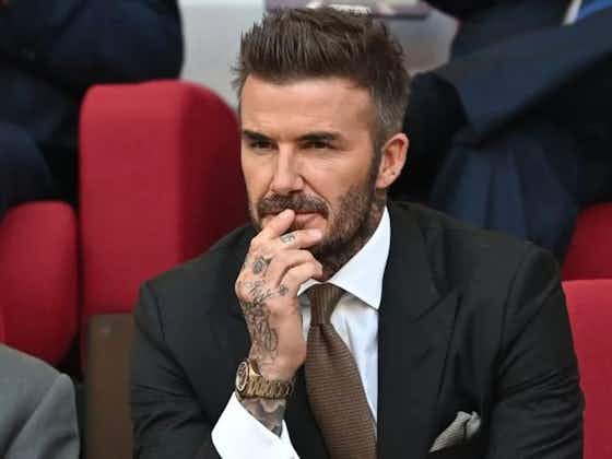 Imagem do artigo:David Beckham vira alvo de potenciais investidores do Manchester United