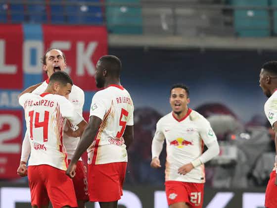 Artikelbild:RB Leipzig dreht wildes Spiel gegen Gladbach und bleibt an Bayern dran