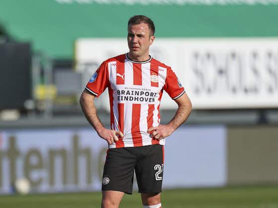 Artikelbild:Plant Mario Götze seinen Abgang von der PSV Eindhoven?