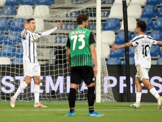 Artikelbild:Dank Ronaldo und Dybala: Juve wahrt gegen Sassuolo Champions-League-Chancen