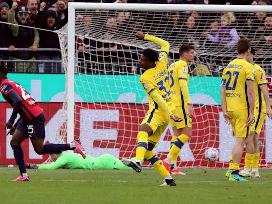 Immagine dell'articolo:Serie A, Cagliari-Hellas Verona e Sassuolo-Udinese finiscono entrambe 1-1