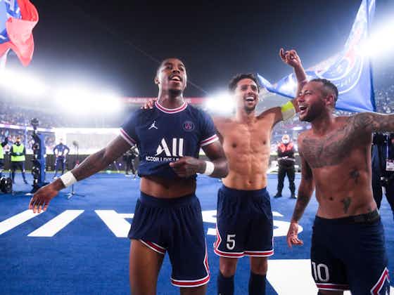 Image de l'article :Les images du PSG: Focus sur le match et la victoire face à Lyon