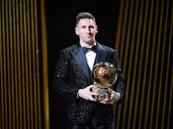 Image de l'article :Messi évoque le Ballon d’Or et « l’ambition de gagner tous les titres » avec le PSG