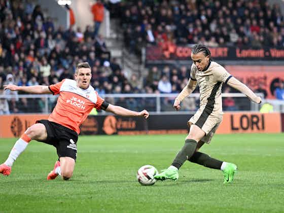 Article image:Lorient/PSG – Laporte «L’envie on l’avait mais il y a une notion de talent.»