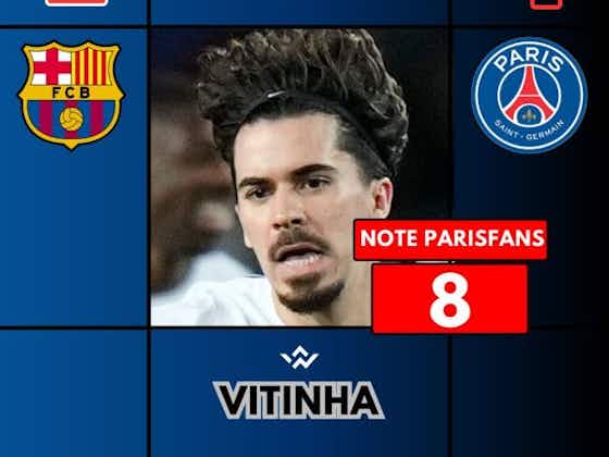 Image de l'article :Barcelone/PSG – Vitinha élu meilleur joueur par les supporters