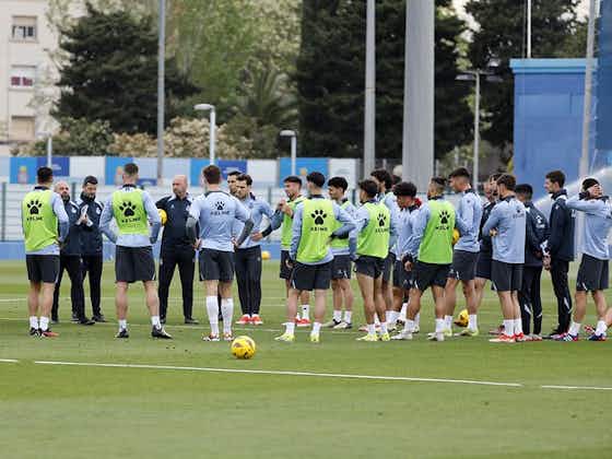 Imagen del artículo:Bajas en el penúltimo entrenamiento del equipo antes de medirse al FC Andorra