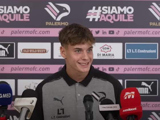 Immagine dell'articolo:Palermo, Vasic: “Lotteremo per la Serie A. Venire qui è stata la scelta migliore”