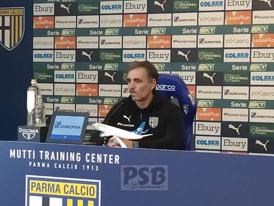Immagine dell'articolo:Parma, Pecchia: “Il Palermo resta una squadra di qualità. Saremo davanti a 30mila persone in un grande ambiente”