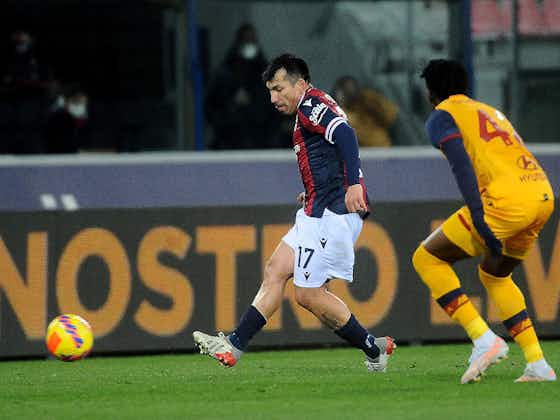 Imagen del artículo:Medel fue titular en un Bologna que superó a la Roma de Mourinho