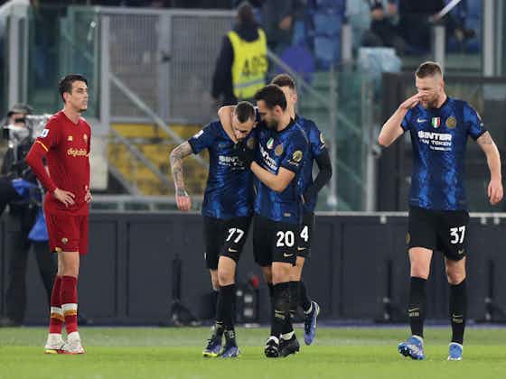 Imagen del artículo:Vidal y Alexis vieron acción en goleada de Inter a Roma