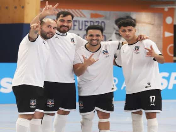 Imagen del artículo:Resumen Futsal masculino: Colo Colo goleó y la ‘U’ perdió invicto