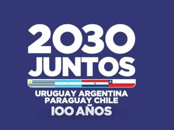 Imagen del artículo:Mundial 2030: Chile, Uruguay, Paraguay y Argentina lanzaron la candidatura