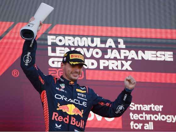 Imagen del artículo:Max Verstappen ganó GP de Japón y Red Bull aseguró título en F-1