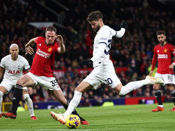 Imagen del artículo:Manchester United y Tottenham igualaron en emocionante duelo