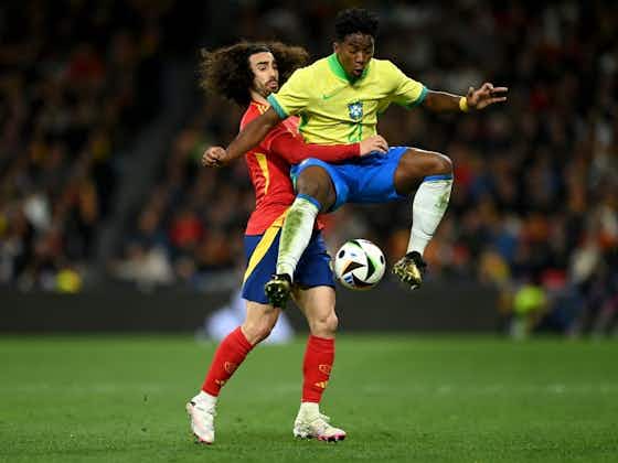Imagen del artículo:En épico duelo: Brasil igualó ante España en guerra de goles