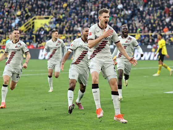 Imagen del artículo:Salvó el invicto: Leverkusen empató en la agonía ante Dortmund