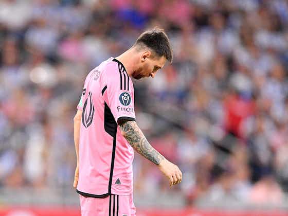Imagen del artículo:Lionel Messi vivió una pesadilla con Inter Miami ante Monterrey