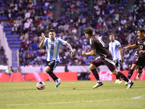 Imagen del artículo:La Selección Sub 23 de Mascherano fue goleada 3-0 ante México en un nuevo amistoso de preparación para los JJOO