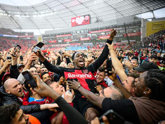 Imagen del artículo:El Bayer Leverkusen de Exequiel Palacios se consagró campeón de la Bundesliga por primera vez en su historia