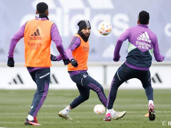 Article image:Real Madrid prepare for the cup quarter-finals derby