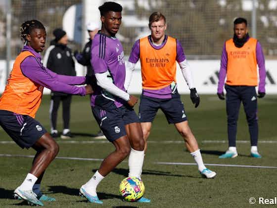 Article image:The team is preparing for the Valencia game