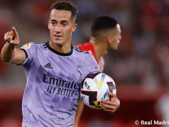 Article image:Lucas Vázquez: “The team continued to show belief and it's a deserved win"