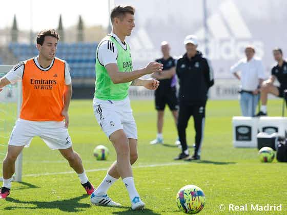 Imagem do artigo:Primeiro treino da semana na Cidade Real Madrid