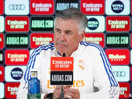 Article image:Ancelotti: “The team is good physically and the players are prepared for a tough match”