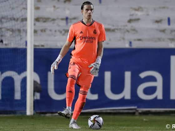 Article image:Lunin makes his competitive Real Madrid debut