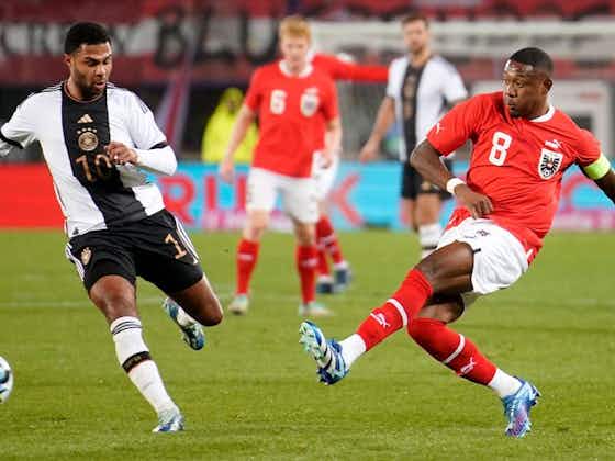 Article image:2-0: Alaba in starting XI for Austria's win over Germany