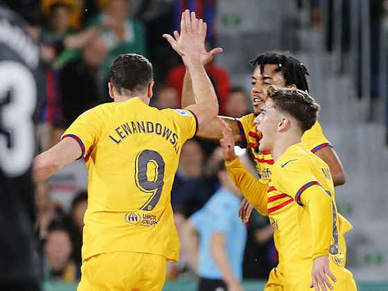 Artikelbild:4:0 gegen Elche – Barça gibt sich vor Copa-Rückspiel keine Blöße