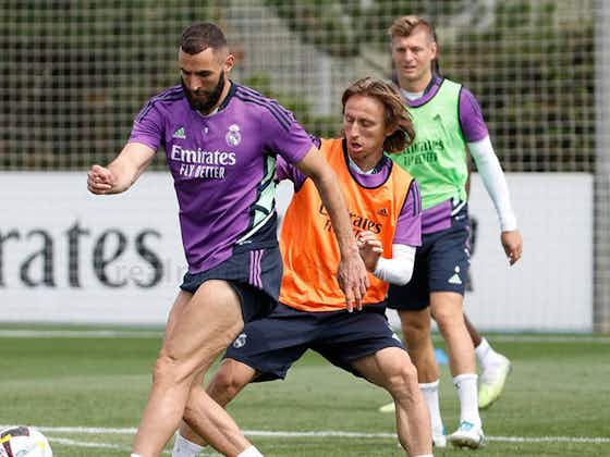 Artikelbild:Real Madrid: Training weiter mit Benzema – ein Profi fehlt
