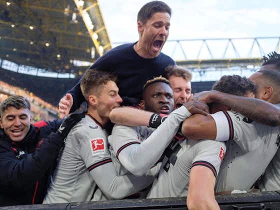 Imagen del artículo:Leverkusen sigue invicto y de fiesta