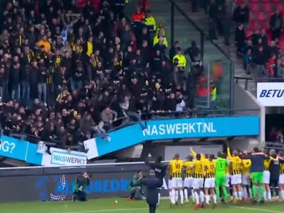 Immagine dell'articolo:Nec Nijmegen-Vitesse, paura in Olanda: crolla una tribuna dello stadio
