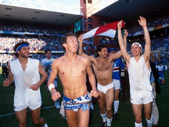 Immagine dell'articolo:La Sampdoria celebra la Coppa Italia vinta nel 94′ – FOTO