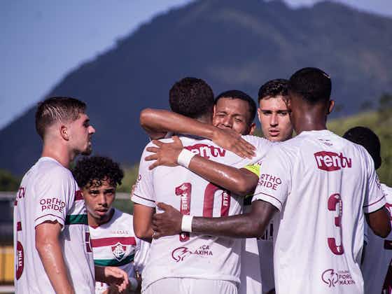 Imagem do artigo:Fluminense vence o Sampaio Corrêa-RJ por 2 a 0 na estreia da Copa Rio Sub-20