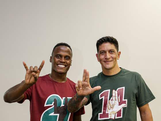 Imagem do artigo:Fluminense lança camisa em homenagem à Cano e Arias